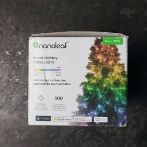 Nanoleaf Smart Holiday String Lights - Multicolor LED Garland